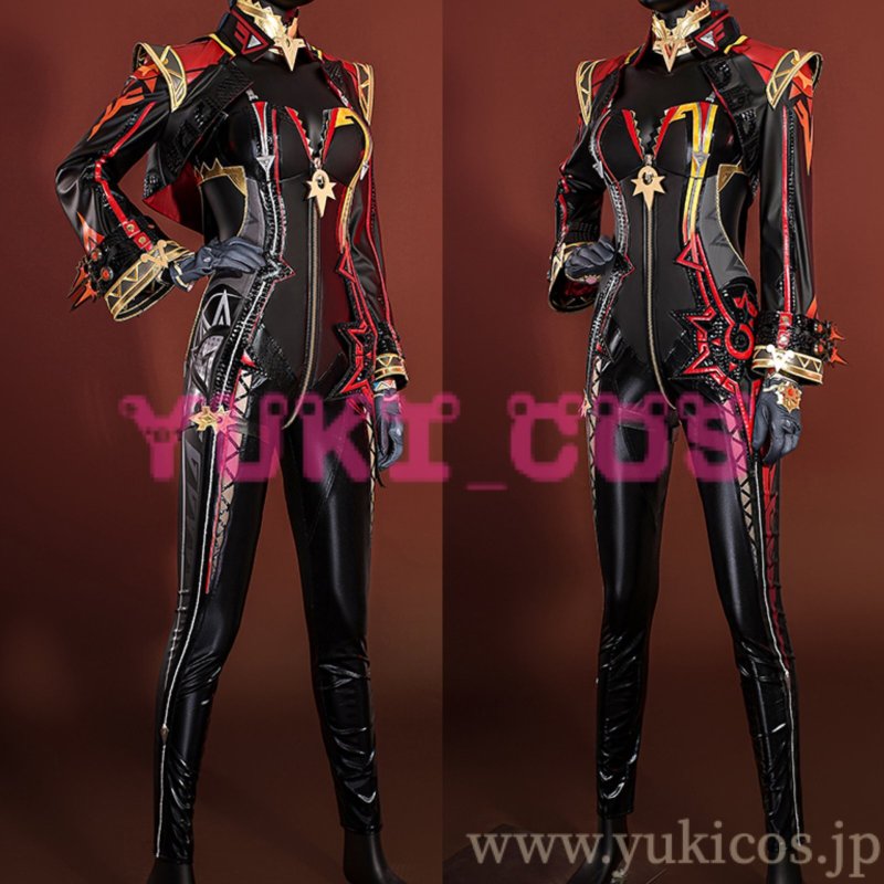 画像3: 原神 げんしん Genshin マーヴィカ 炎神 コスプレ衣装 送料無料 (3)