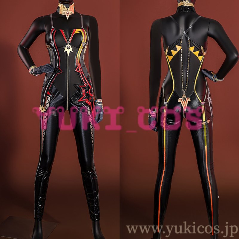 画像4: 原神 げんしん Genshin マーヴィカ 炎神 コスプレ衣装 送料無料 (4)