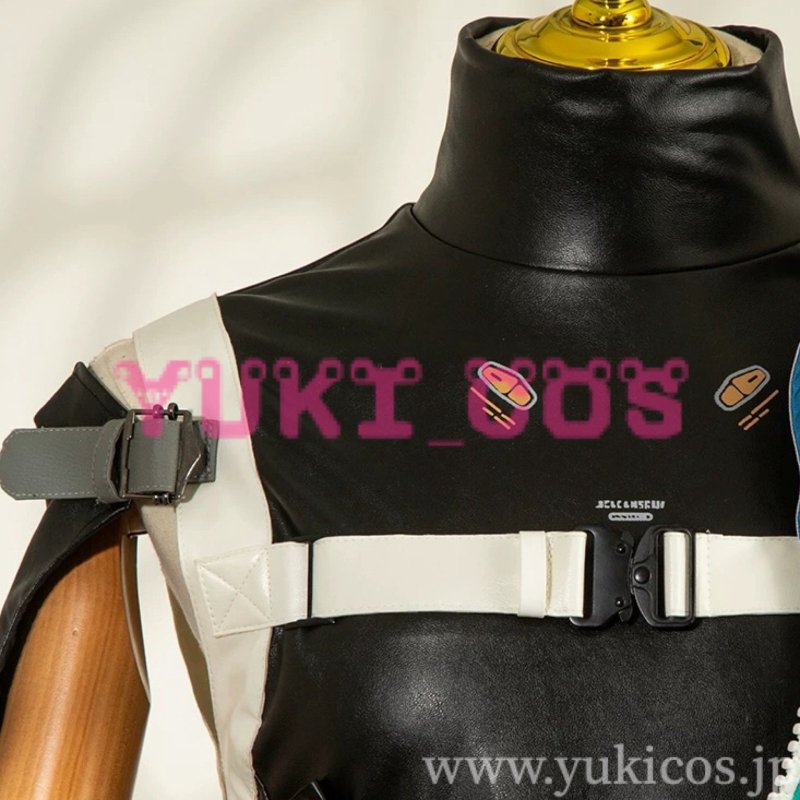 画像4: Wuthering Waves 鳴潮 メイチョウ キエン 忌炎 コスプレ衣装 送料無料 (4)