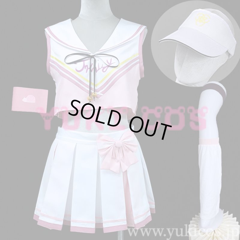 画像1: ブルーアーカイブ　ブルアカ　下江コハル　しもえこはる　応援団　コスプレ衣装　送料無料 (1)