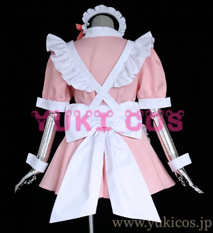 画像3: ブルーアーカイブ ブルアカ 下江コハル しもえこはる メイド服 コスプレ衣装 送料無料 (3)