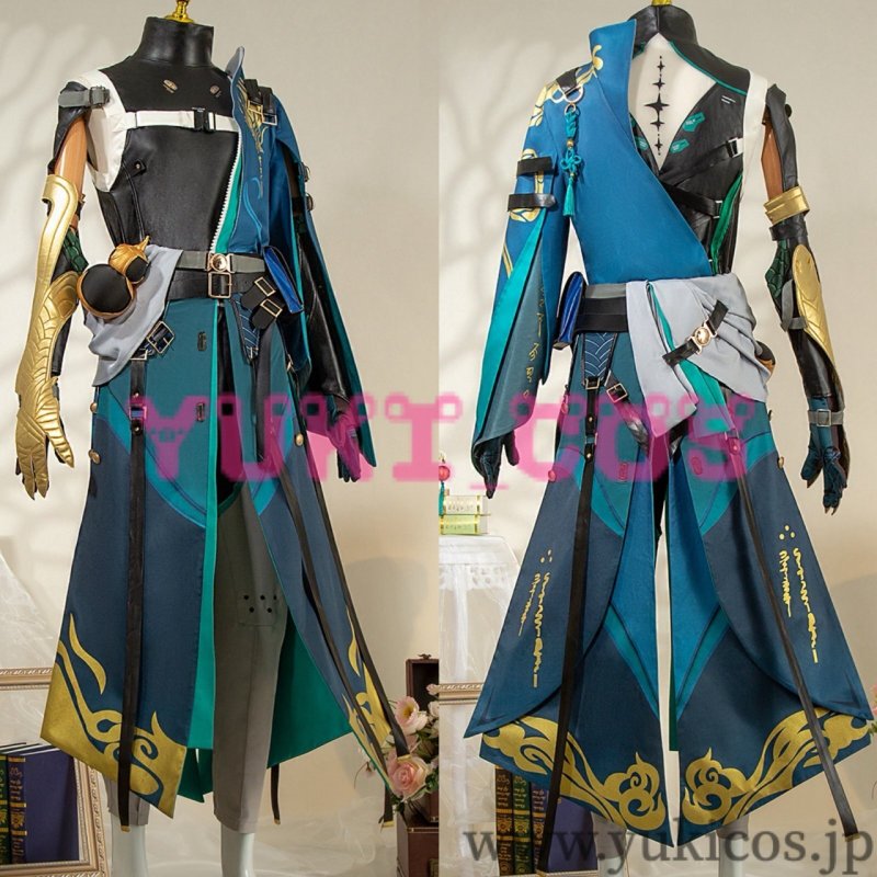 画像3: Wuthering Waves 鳴潮 メイチョウ キエン 忌炎 コスプレ衣装 送料無料 (3)