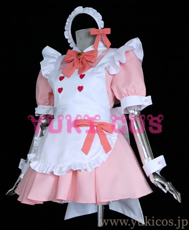 画像4: ブルーアーカイブ ブルアカ 下江コハル しもえこはる メイド服 コスプレ衣装 送料無料 (4)