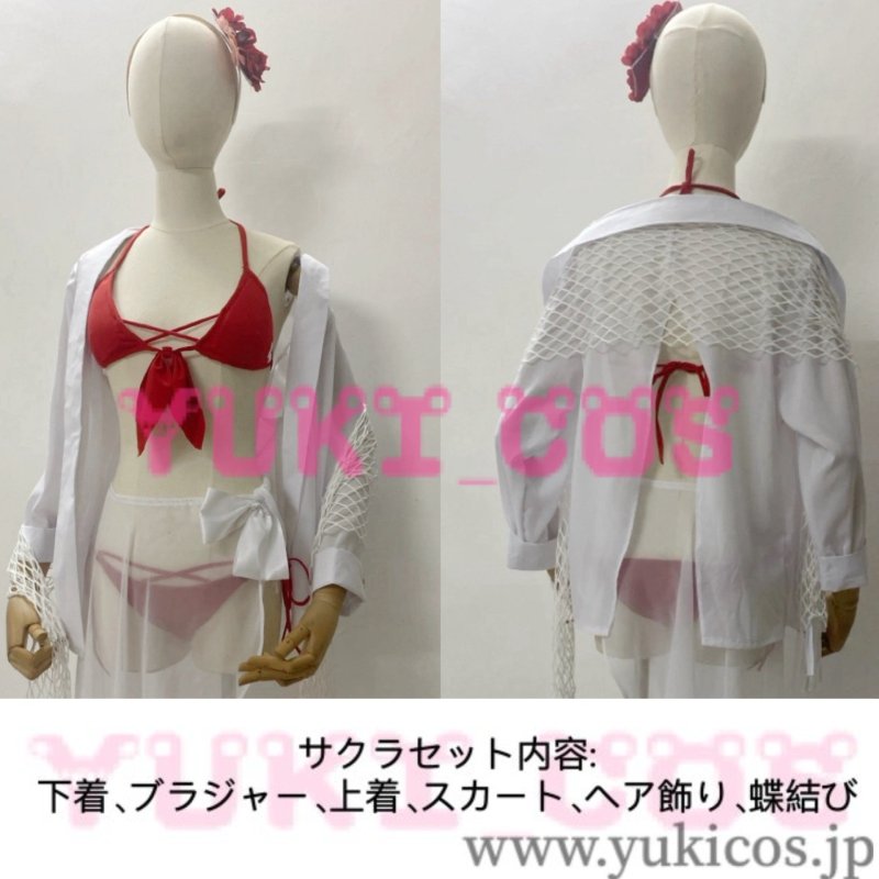 画像2: 勝利の女神:NIKKE  ニケ BEAUTY FULL SHOT  バイパー サクラ コスプレ衣装 送料無料 (2)