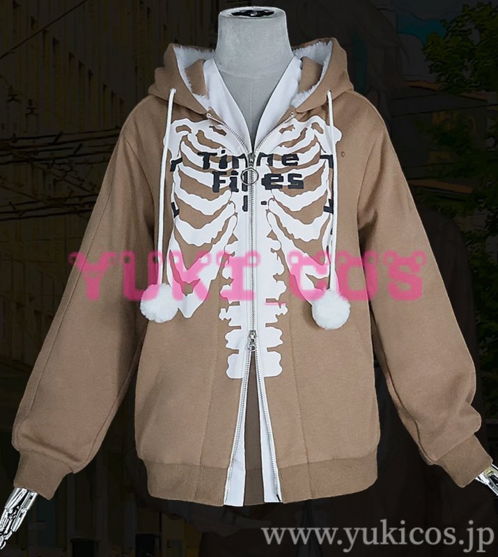 画像1: バーチャルYouTuber　Vtuber にじさんじ　VirtuaReal　バーチャリアル　アザ　Aza　冬日常服　コスプレ衣装　送料無料 (1)
