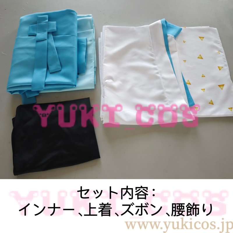 画像2: 刀剣乱舞 とうらぶ 巴形薙刀 ともえがたなぎなた 和服 コスプレ衣装 送料無料 (2)