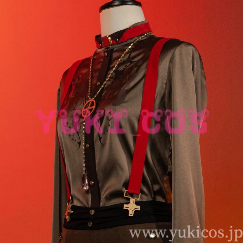 画像9: バーチャルYouTuber Vtuber にじさんじ ChroNoiR LOVE&KISS 葛葉 コスプレ衣装 送料無料 (9)