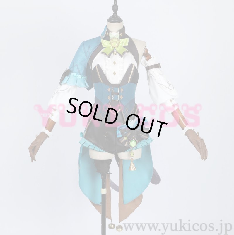 画像1: 原神　げんしん　Genshin　麗しき怪傑　綺良々　きらら　コスプレ衣装　送料無料 (1)