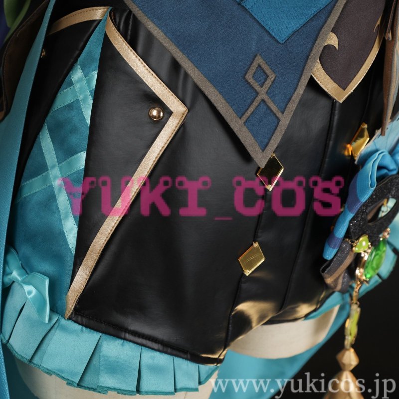 画像10: 原神 げんしん Genshin 麗しき怪傑 綺良々 きらら コスプレ衣装 送料無料 (10)