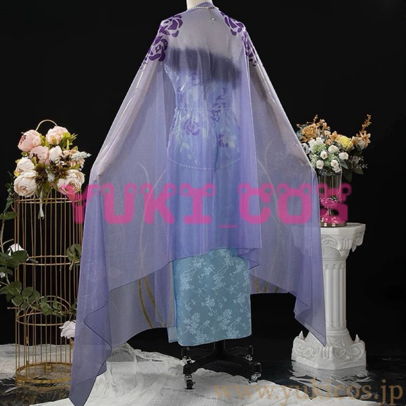 画像3: ウマ娘 プリティーダービー 紺碧の戴冠式 ヴィルシーナ コスプレ衣装 送料無料 (3)