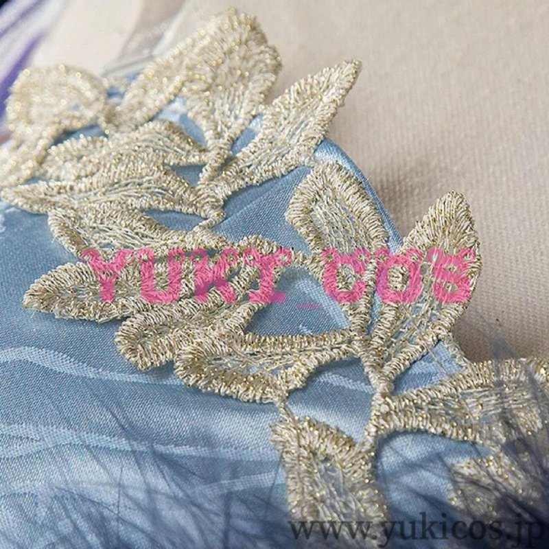 画像8: ウマ娘 プリティーダービー 紺碧の戴冠式 ヴィルシーナ コスプレ衣装 送料無料 (8)