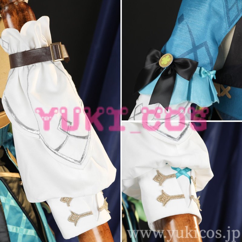 画像8: 原神 げんしん Genshin 麗しき怪傑 綺良々 きらら コスプレ衣装 送料無料 (8)
