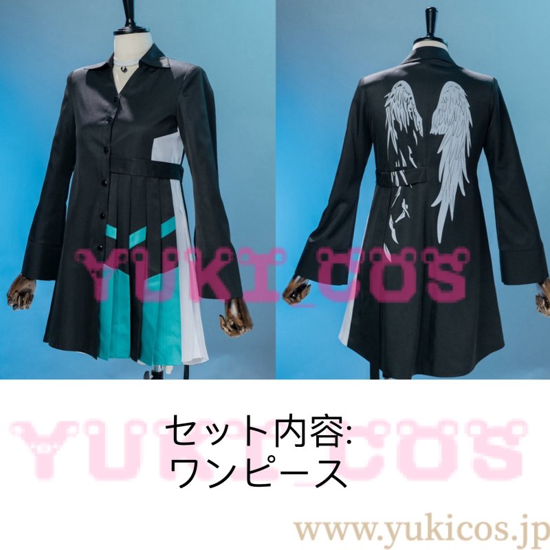 画像2: プロジェクトセカイ プロセカ ミッドナイトメイキング 小豆沢こはね アナザー1 Pure Walker コスプレ衣装 送料無料 (2)