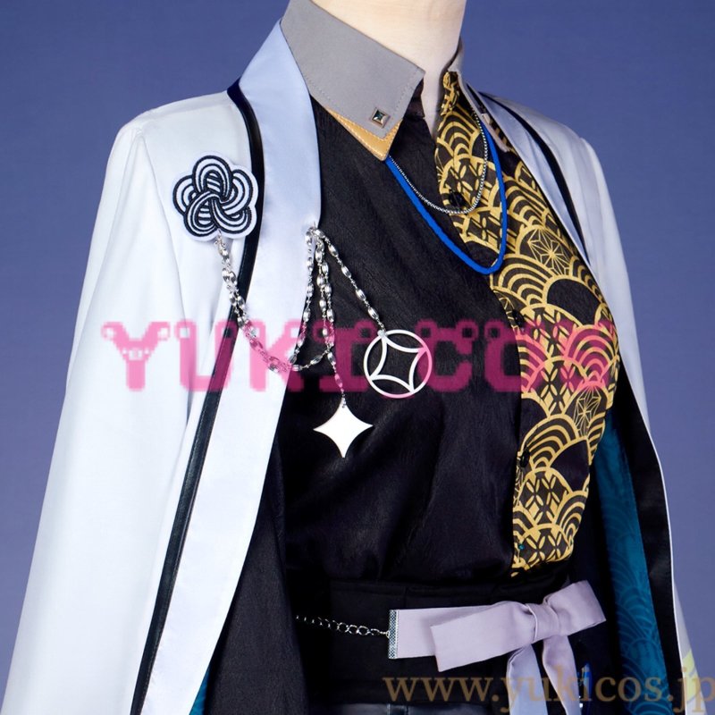 画像4: プロジェクトセカイ プロセカ 悪を討て、成敗請負人ガチャ クールな悪役? 特訓後 神代類 流るる智の衣 コスプレ衣装 送料無料 (4)