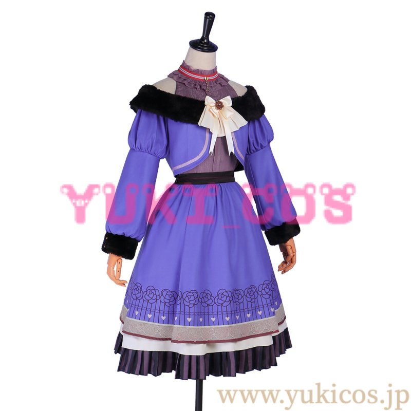 画像3: プロジェクトセカイ プロセカ フォトジェニック♡バレンタインガチャ ビターな色でクールに 桐谷遥 特訓後 清楚系ミルクチョコレート オリジナル コスプレ衣装 送料無料 (3)