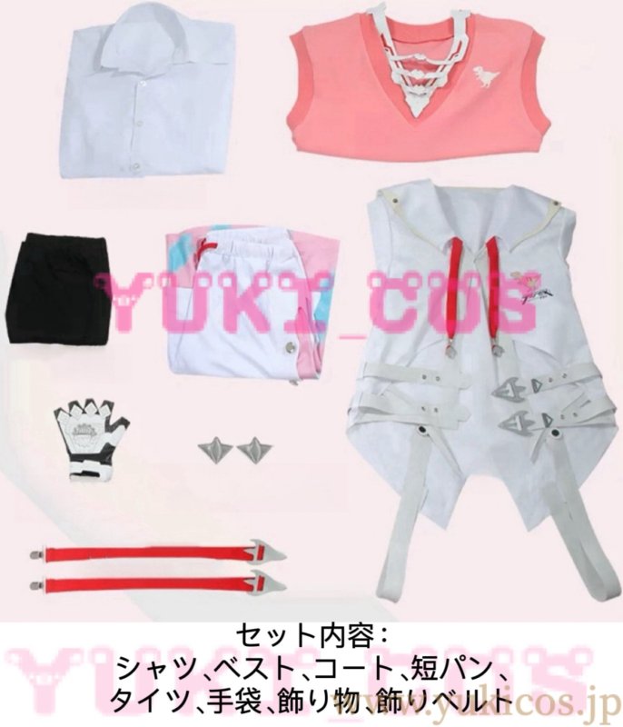 画像2: バーチャルYouTuber Vtuberにじさんじ 赤城ウェン あかぎうぇん Akagi Wen コスプレ衣装 送料無料 (2)