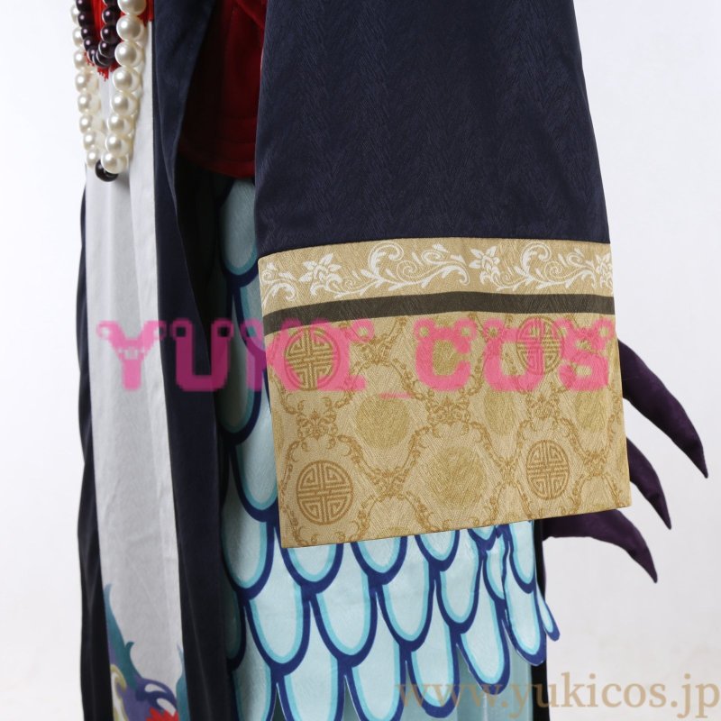 画像6: ツイステッドワンダーランド ツイステ ハロウィン Malleus Draconia マレウス・ドラコニア マレウス コスプレ衣装 送料無料 (6)