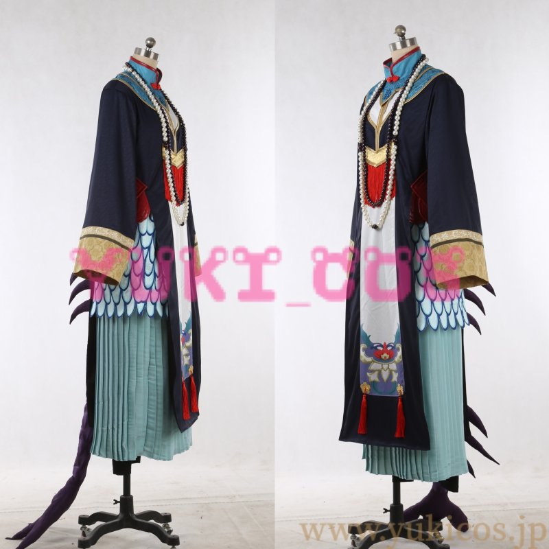 画像3: ツイステッドワンダーランド ツイステ ハロウィン Malleus Draconia マレウス・ドラコニア マレウス コスプレ衣装 送料無料 (3)