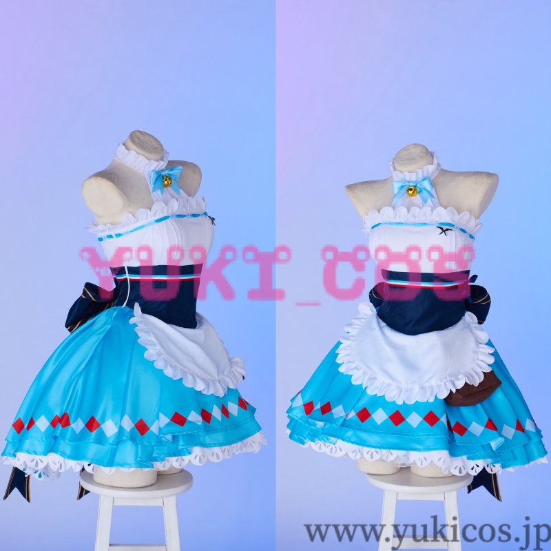 画像4: アークナイツ 明日方舟 Ulpianus Eyjafjalla the Hvít Aska Eyjafjalla 純燼エイヤフィヤトラ コスプレ衣装 送料無料 (4)