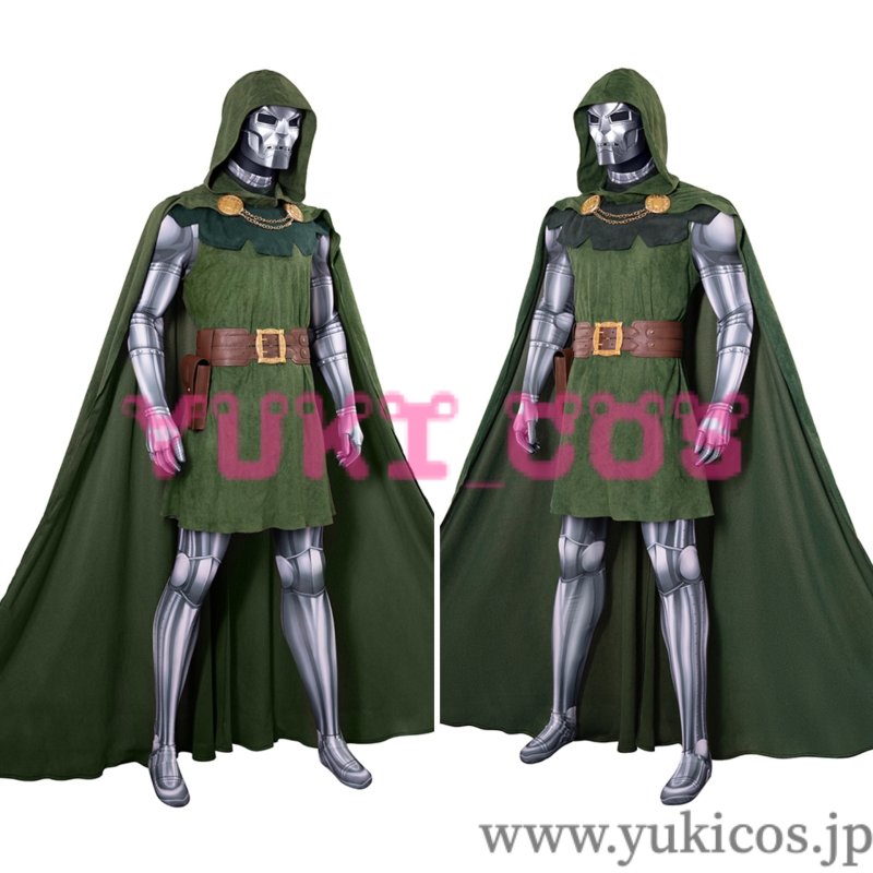 画像4: マーベル・コミック Doctor Doom ドクター・ドゥーム コスプレ衣装 送料無料 (4)