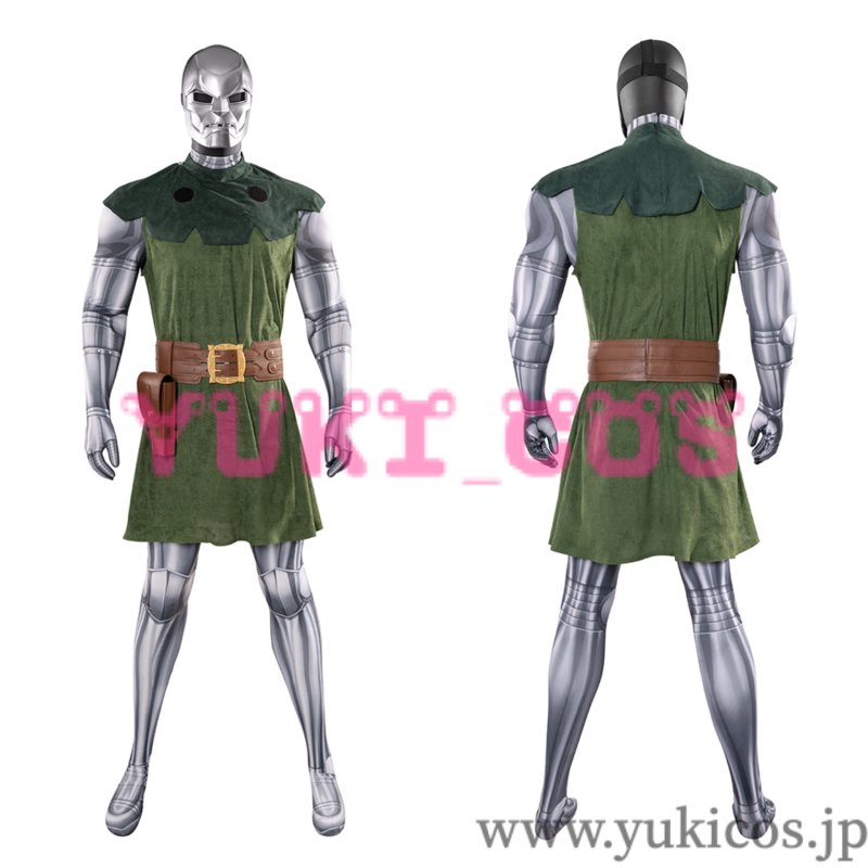 画像5: マーベル・コミック Doctor Doom ドクター・ドゥーム コスプレ衣装 送料無料 (5)