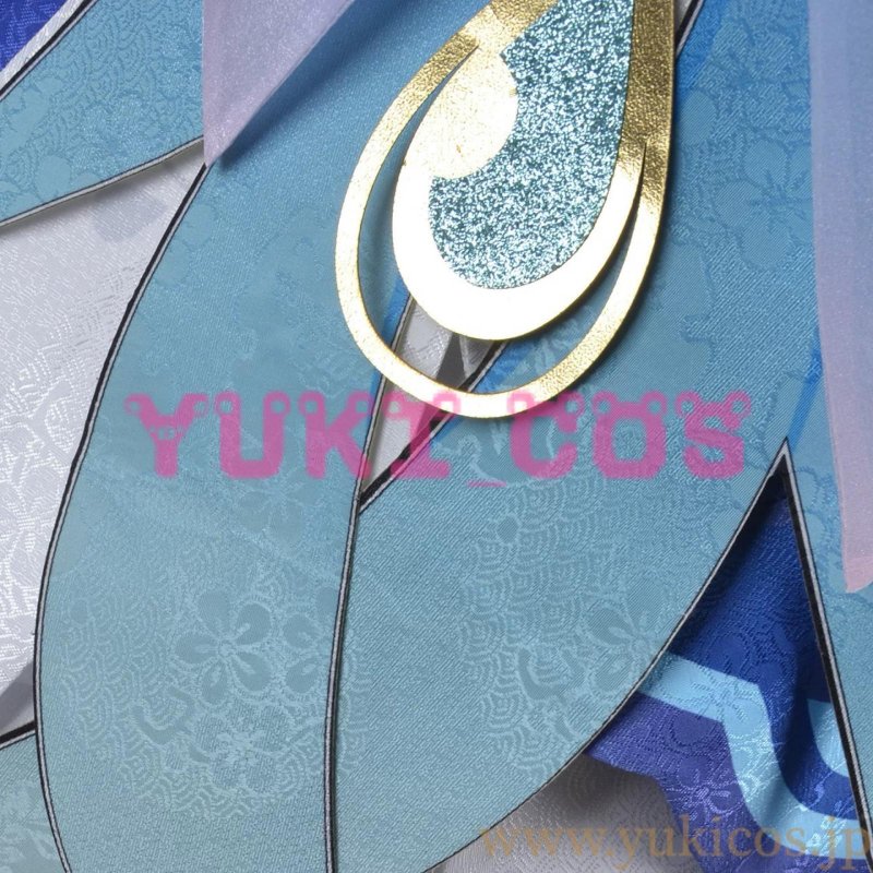 画像6: 原神 水神 フォカロルス コスプレ衣装 送料無料  (6)