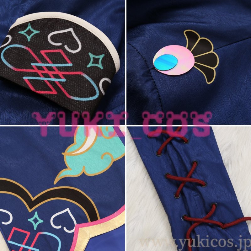 画像13: あんさんぶるスターズ! あんスタ クロススカウト・パープレックス/惑溺 惑わす舌先 七種茨 惑わす表情 羽風薫 惑わす手元 鳴上嵐 全員 コスプレ衣装 送料無料 (13)