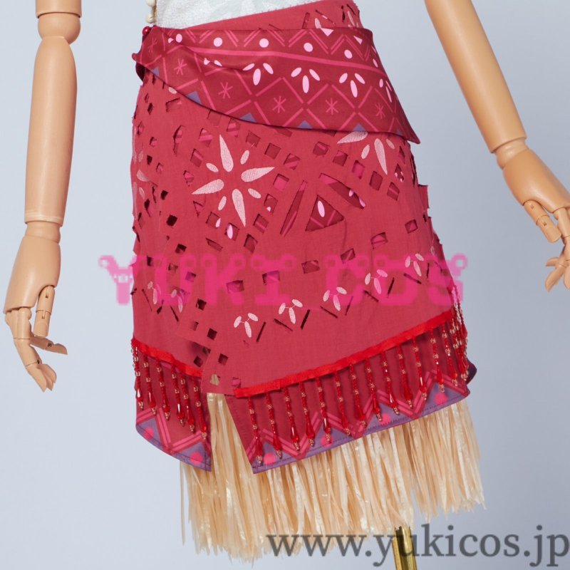 画像8: モアナと伝説の海2 Moana 2 モアナ コスプレ衣装 送料無料 (8)