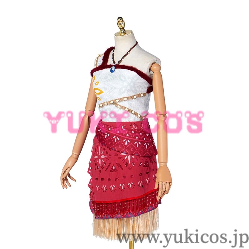 画像3: モアナと伝説の海2 Moana 2 モアナ コスプレ衣装 送料無料 (3)