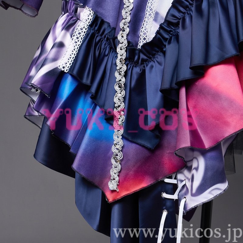 画像9: プロジェクトセカイ プロセカ Reknit Relationガチャ あたたかい手 朝比奈まふゆ ライブ衣装 turning purple コスプレ衣装 送料無料 (9)