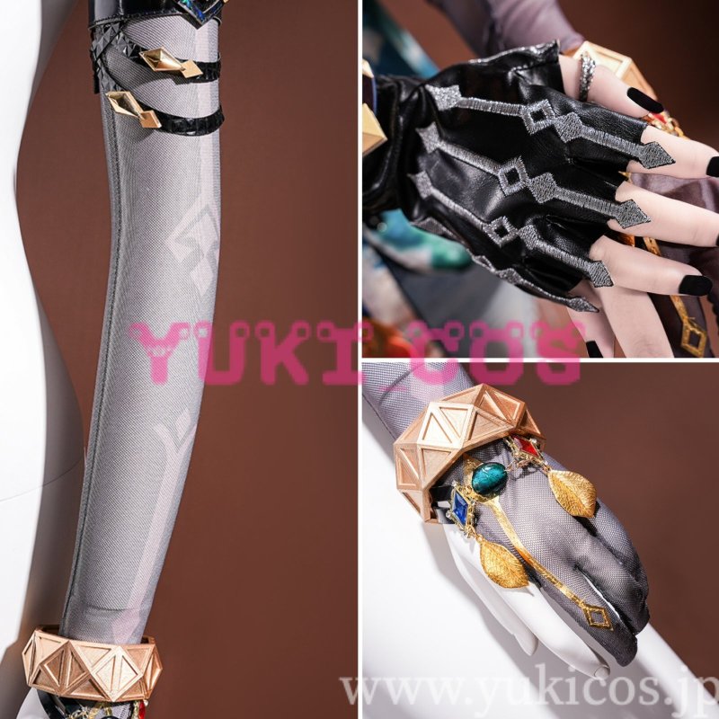 画像9: 原神 げんしん Genshin 花翼の集 Chasca チャスカ コスプレ衣装 送料無料 (9)