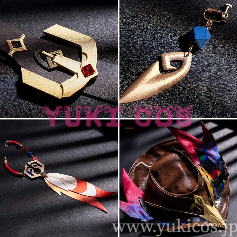 画像17: 原神 げんしん Genshin 花翼の集 Chasca チャスカ コスプレ衣装 送料無料 (17)