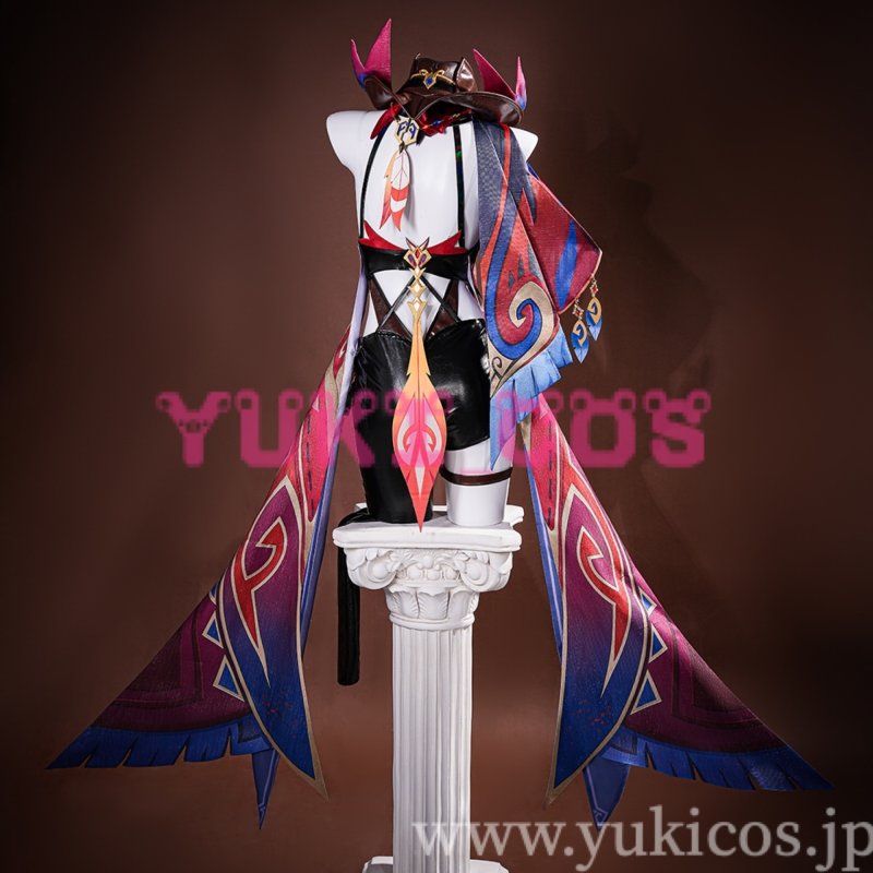 画像4: 原神 げんしん Genshin 花翼の集 Chasca チャスカ コスプレ衣装 送料無料 (4)
