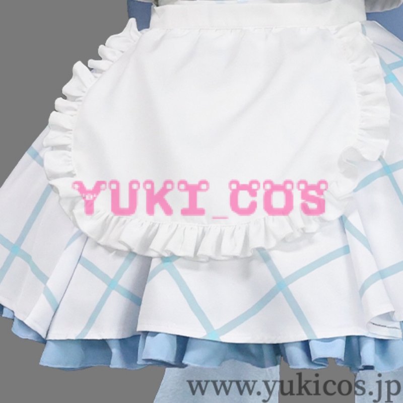 画像5: ブルーアーカイブ ブルアカ 霞沢ミユ メイド服 コスプレ衣装 送料無料 (5)