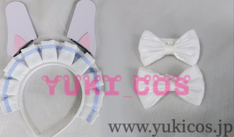 画像7: ブルーアーカイブ ブルアカ 霞沢ミユ メイド服 コスプレ衣装 送料無料 (7)