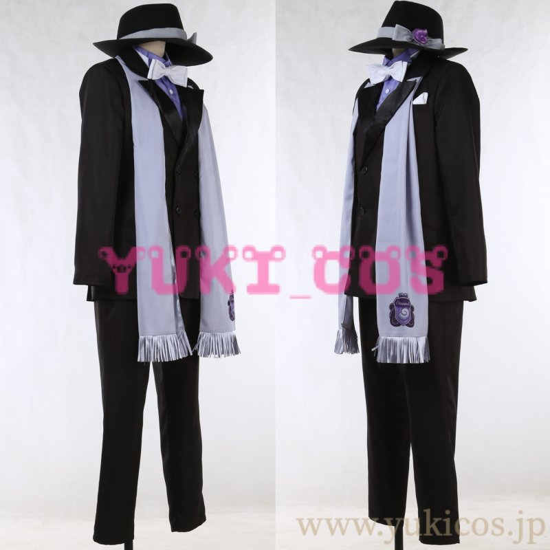 画像12: ツイステッドワンダーランド ツイステ オクタヴィネル寮 Floyd フロイド Jade ジェイドリーチ コスプレ衣装 送料無料 (12)