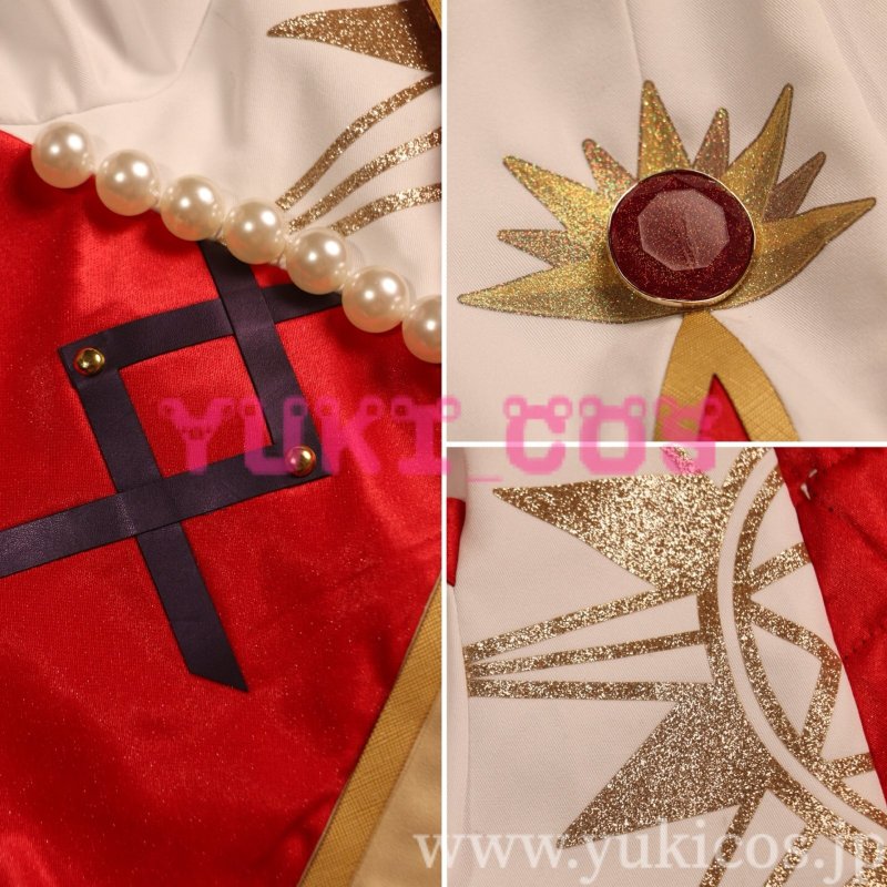 画像8: あんさんぶるスターズ! あんスタ スカウト!Jewel of Jekyll  Sun-Kissed Ruby 仁兎なずな  Leaping Ruby 天満光  Glistening Ruby 神崎颯馬 コスプレ衣装 送料無料 (8)