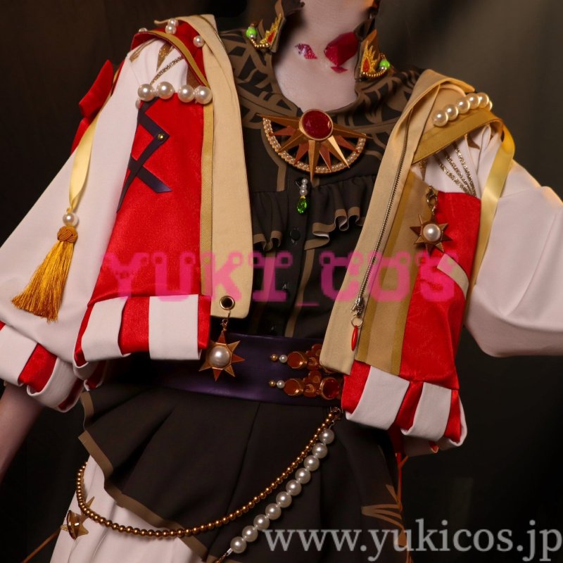 画像5: あんさんぶるスターズ! あんスタ スカウト!Jewel of Jekyll  Sun-Kissed Ruby 仁兎なずな  Leaping Ruby 天満光  Glistening Ruby 神崎颯馬 コスプレ衣装 送料無料 (5)