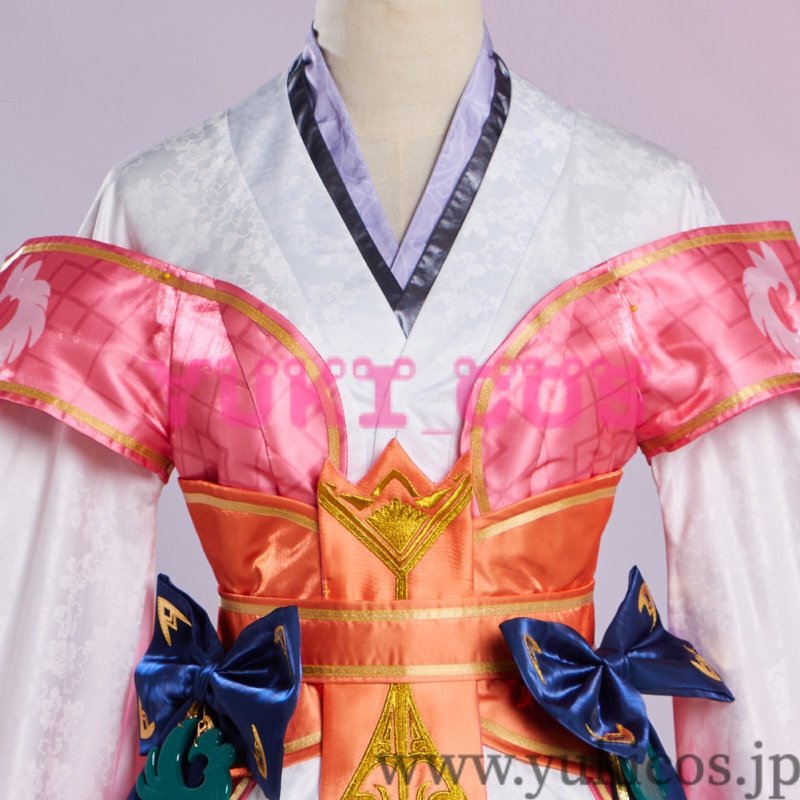 画像5: 王者栄耀x縁結びの妖狐ちゃん 塗山紅紅 トサン・ココ コスプレ衣装 送料無料 (5)
