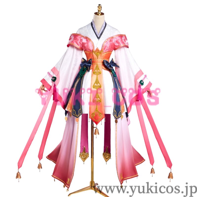 画像1: 王者栄耀x縁結びの妖狐ちゃん　塗山紅紅　トサン・ココ　コスプレ衣装　送料無料 (1)