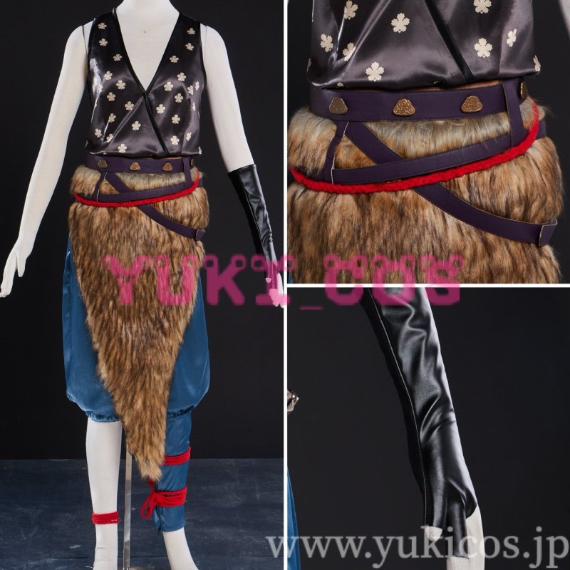 画像8: 黒神話:悟空 BLACK MYTH:WUKONG 玉面公主の娘 萍萍 ピンピン コスプレ衣装 送料無料 (8)