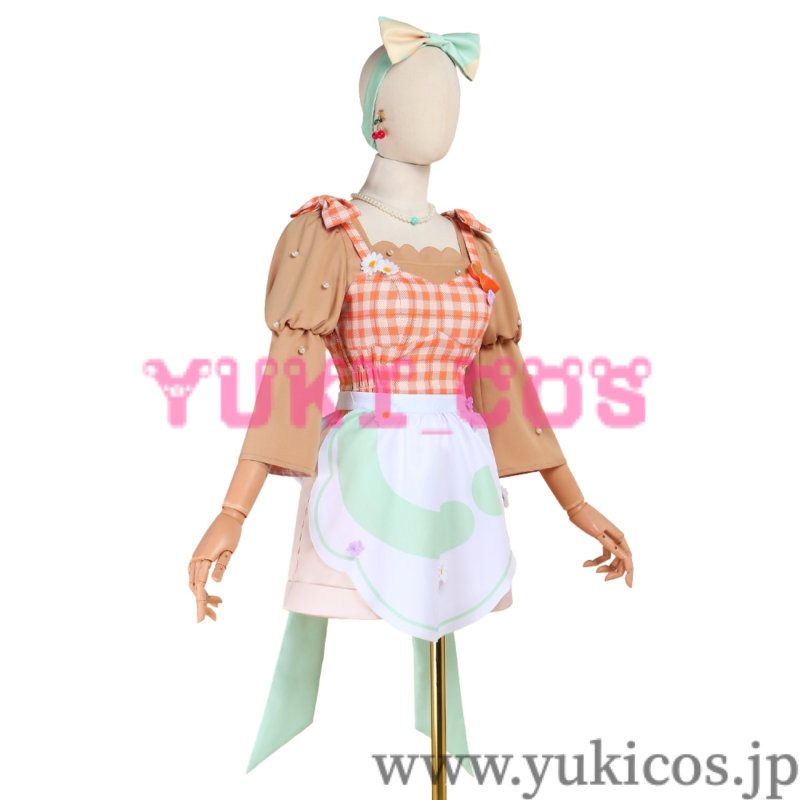 画像4: プロジェクトセカイ プロセカ 我らペガサス探検隊!チーム 花里みのり コスプレ衣装 送料無料 (4)