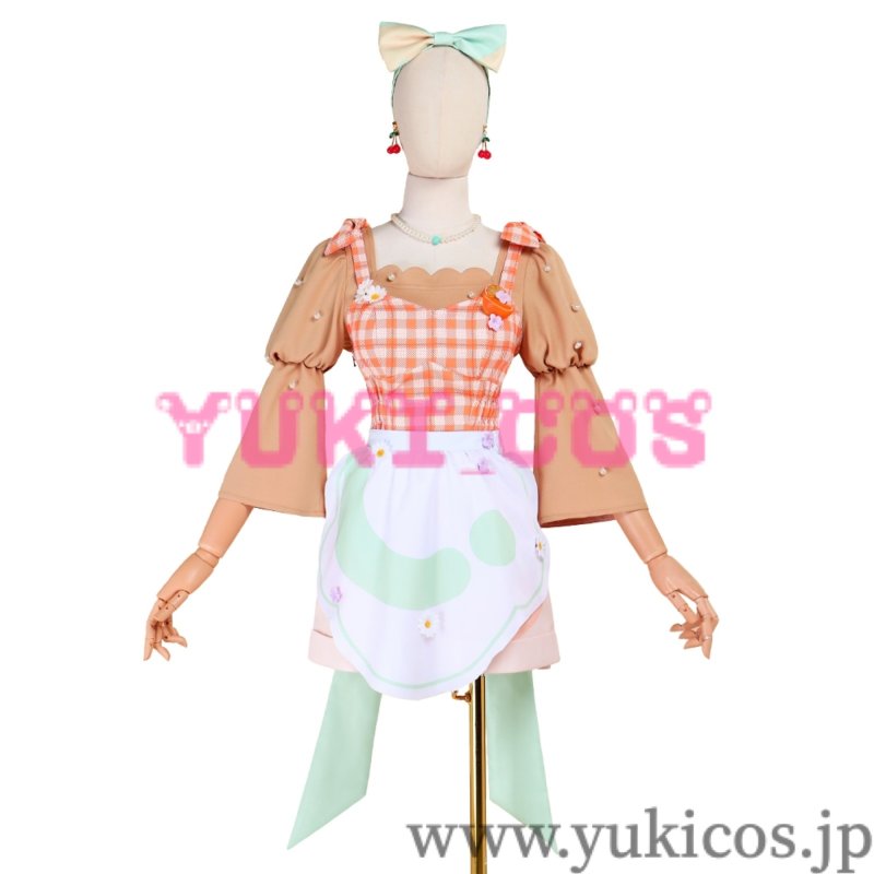 画像1: プロジェクトセカイ プロセカ 我らペガサス探検隊!チーム 花里みのり コスプレ衣装 送料無料 (1)