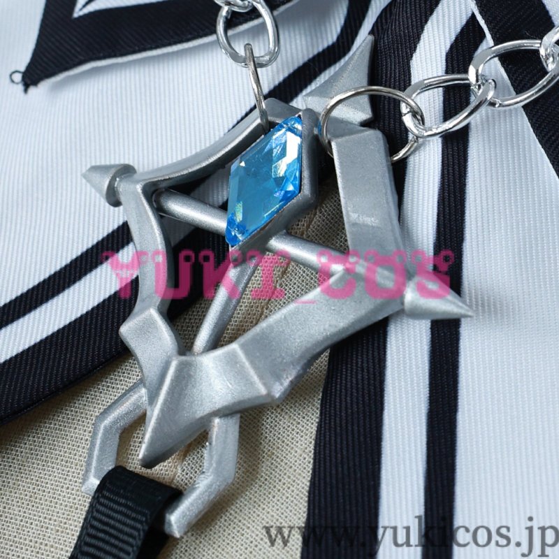 画像4: バーチャルYouTuber Vtuber ホロライブ 白銀ノエル Noel 団長 コスプレ衣装 送料無料 (4)