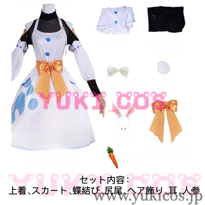 画像2: バーチャルYouTuber Vtuber ホロライブ Pekora Mammy ぺこらママ 兎田ぺこらママ コスプレ衣装 送料無料 (2)