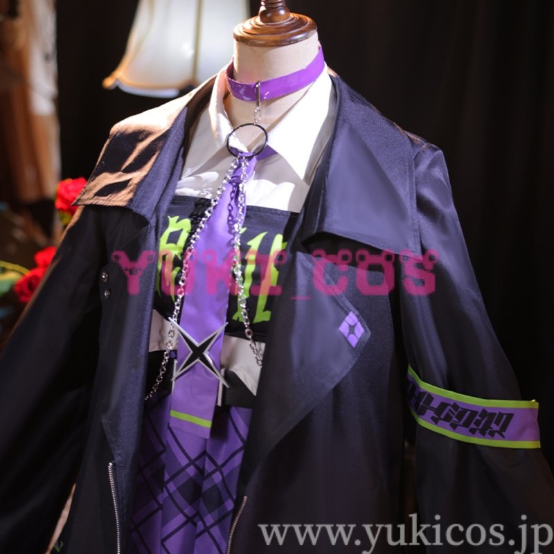 画像4: バーチャルYouTuber Vtuber ホロライブ  Laplus Darknesss ラプラスダークネス コスプレ衣装 送料無料 (4)