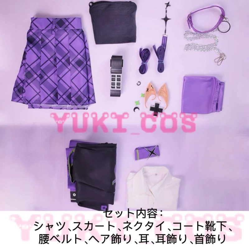 画像2: バーチャルYouTuber Vtuber ホロライブ  Laplus Darknesss ラプラスダークネス コスプレ衣装 送料無料 (2)