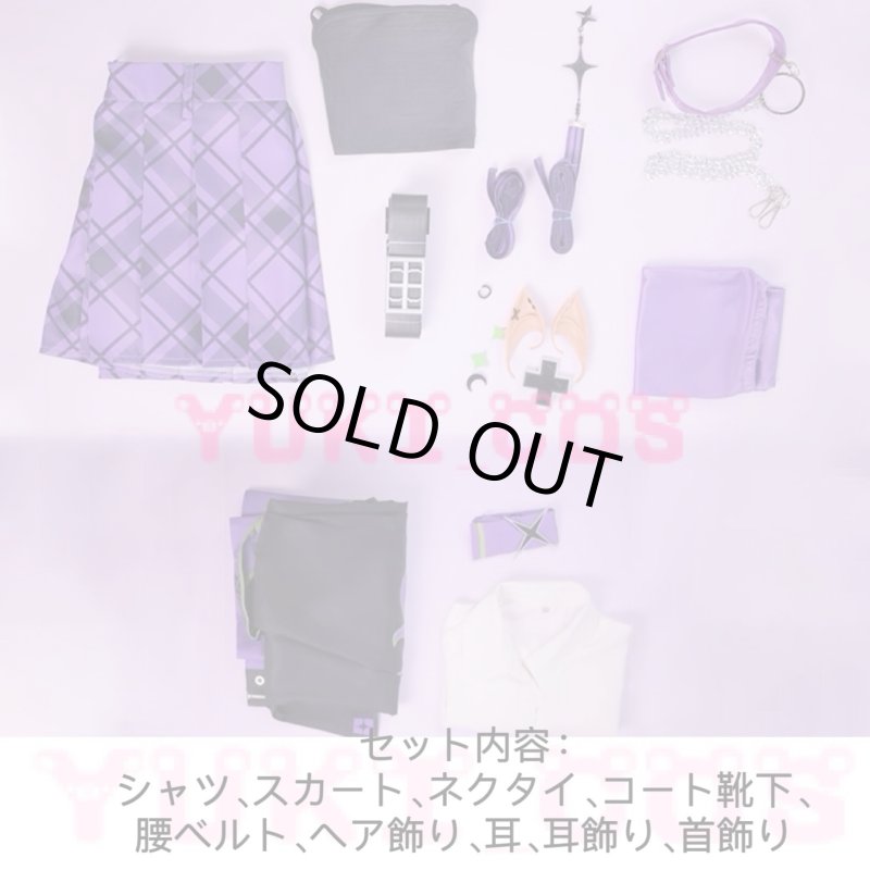 画像2: バーチャルYouTuber　Vtuber　ホロライブ　 Laplus Darknesss　ラプラスダークネス　コスプレ衣装　送料無料 (2)