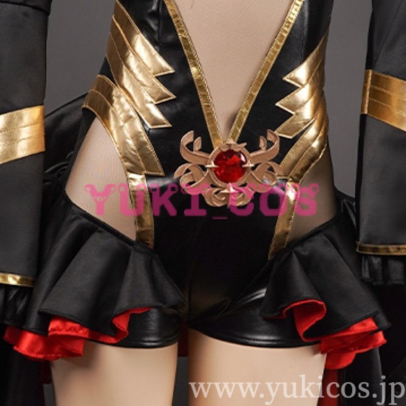 画像6: バーチャルYouTuber  Vtuber  ホロライブ 魔法少女ホロウィッチ 魔法少女マリン 宝鐘マリン 高級版 コスプレ衣装 送料無料 (6)