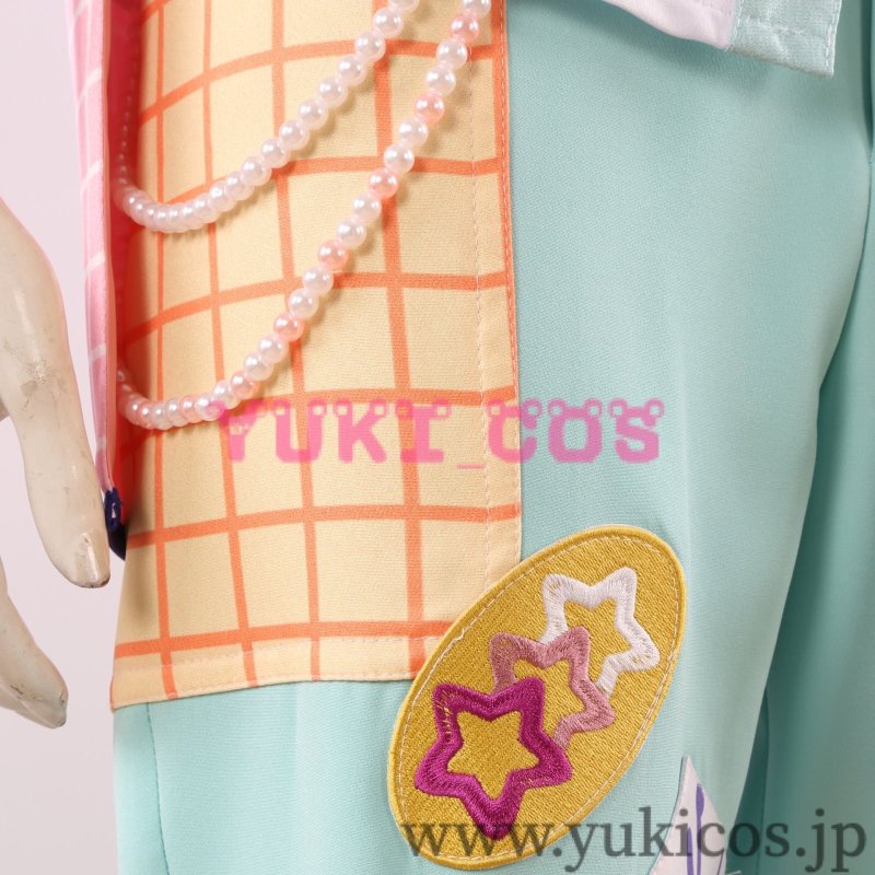 画像10: あんさんぶるスターズ! あんスタ クロススカウト・ハッピーチャーム/Sunny Side ハッピーパレード 明星スバル ハッピームード 春川宙 ハッピーキャスト 漣ジュン コスプレ衣装 送料無料 (10)